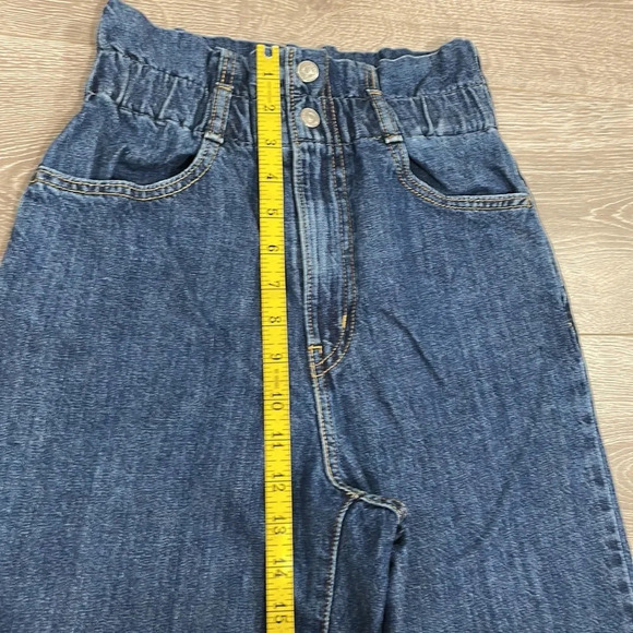 Levi’s 80’s High Rise Paperbag Taper Denim Jeans 25 - Picture 10 of 15